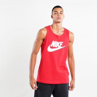 Μάθε για το Nike Sportswear Men%27s Tank Top Για απόλυτη άνεση σε κάθε προπόνησή σου επίλεξε αυτό το tank top από την Nike. Διαθέτει στρογγυλή λαιμόκοψη και είναι κατασκευασμένο από απαλό ύφασμα.   Τα Χαρακτηριστικά του • Σύνθεση: 100% βαμβάκι • Χαλαρή εφαρμογή • Στρογγυλή λαιμόκοψη   Extra Πληροφορίες • Nike τύπωμα μπροστά • Πλένεται στο πλυντήριο