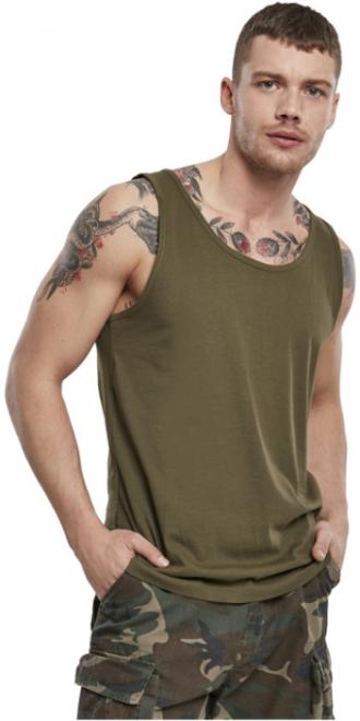 Μακό tank top φανελάκι της Γερμανικής εταιρείας Brandit.Το ρούχο είναι κατασκευασμένο από 100% υψηλής ποιότητας βαμβακερό ύφασμα,βάρους 160g/m²,διαπνέον και φιλικό προς το δέρμα. Επιπλέον εγγύηση ποιότητας του ρούχου δίνει το πιστοποιητικό καταλληλότητας STANDARD 100 της OEKO-TEX®(Εάν ένα κλωστοϋφαντουργικό προϊόν φέρει την ετικέτα STANDARD 100, μπορείτε να είστε σίγουροι ότι κάθε στοιχείο αυτού του ρούχου,δηλαδή κάθε νήμα, κουμπί και άλλα αξεσουάρ, έχει ελεγχθεί για επιβλαβείς ουσίες και ότι το προϊόν είναι επομένως ακίνδυνο για την ανθρώπινη υγεία. Το τεστ διεξάγεται από τα ανεξάρτητα συνεργαζόμενα ιδρύματα OEKO-TEX® με βάση τον εκτενή κατάλογο κριτηρίων OEKO-TEX®. Στη δοκιμή λαμβάνουν υπόψη πολλές ελεγχόμενες και μη ρυθμιζόμενες ουσίες, οι οποίες μπορεί να είναι επιβλαβείς για την ανθρώπινη υγεία).