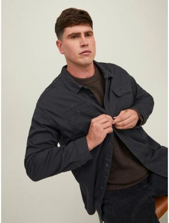 Μακρυμάνικο ελαστικό καπαρτινέ πουκάμισο