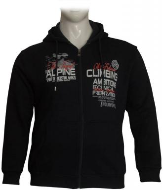 Casual ζακέτα με κουκούλα και plastisol στάμπα.Κατασκευασμένη από 100% βαμβακερό τρίκλωνο φούτερ ύφασμα αυτή η ζακέτα υπόσχεται ότι δεν θα σε απογοητεύσει ακόμα και τους πιο κρύους μήνες του χειμώνα,φροντίζοντας να σε κρατάει ζεστό και ταυτόχρονα ευπαρουσίαστο.Μαλακό βαμβακερό ελαστικό ριπ αγκαλιάζει τους καρπούς των χεριών και την μέση ενώ η στάμπα απογειώνει στιλιστικά και οπτικά το σύνολο του συγκεκριμένου ρούχου.Συνδύασε την ιδανικά με το αγαπημένο σου πεντάτσεπο ή denim παντελόνι και διάλεξε πια μπλούζα θες να αναδείξεις φορώντας την μέσα από την ανοιχτή ζακέτα σου. Το τρίκλωνο βαμβακερό ύφασμα κατέχει την πρώτη θέση στην σειρά κατάταξης των βαμβακερών casual υφασμάτων και ιδιαίτερα στον τομέα των φούτερ υφασμάτων.Χαρακτηρίζεται από το στρωτό και μαλακό στην αφή φινίρισμα του αλλά και από την αντοχή στον αποχρωματισμό και το γάριασμα.Το χνουδωτό και μαλακό εσωτερικό του,δίνει μια ξεχωριστή αίσθηση θαλπωρής τους κρύους μήνες του χρόνου,καθιστώντας το ένα από τα πιο αγαπημένα υφάσματα στο κοινό. Η casual ζακέτα κατέχει εδώ και χρόνια μια ξεχωριστή θέση μέσα στην ανδρική γκαρνταρόμπα ενώ έχει γίνει ένα αναπόσπαστο αξεσουάρ της καθημερινής εμφάνισης ,τους πιο δροσερούς και κρύους μήνες του χρόνου.Προετοιμάζοντας λοιπόν την φθινοπωρινή-χειμερινή collection δημιουργήσαμε αλλά και επιλέξαμε από την ελληνική αγορά μια μεγάλη γκάμα ζακετών ώστε να ικανοποιήσουμε και τον πιο απαιτητικό μας πελάτη.Επέλεξε αυτή που σου αρέσει έχοντας μόνο στο μυαλό σου τους πιθανούς συνδυασμούς που μπορείς να κάνεις με τα casual παντελόνια της γκαρνταρόμπας σου και άσε εμάς να εγγυηθούμε για την άριστη ραφή,εφαρμογή και ποιότητα σύνθεσης της επιλογής σου.