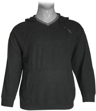 Hoodie wool feel με κεντητή λεπτομέρειεα στο ύψος του στήθους.Το ρούχο διαθέτει δυο μπροστινές τσέπες,λάστιχο στα μανίκια και το τελείωμα της μπλούζας,εξώγαζες λεπτομέρειες καθώς και κορδόνι σύσφιξης για μεγαλύτερη προστασία από το κρύο.