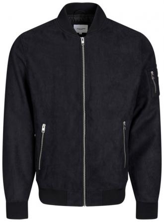 Ανοιξιάτικο μπουφάν Suede Feel Rocky της Jack%26Jones.Το ρούχο έχει μια εσωτερική τσέπη, δύο πλαϊνές τσέπες καθώς και τσέπη στο μανίκι που κλείνουν με φερμουάρ.Το σύνολο κλείνει το ελαστικό ριπ που αγκαλιάζει την μέση και τους καρπούς των χεριών.