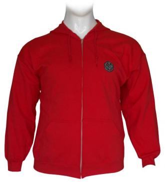 Βαμβακερή ζακέτα φούτερ δίκλωνη με κουκούλα και patch.Κομψή και πρακτική συνδυάζεται πολύ εύκολα.Η ζακέτα έχει ετσέπες στο μπροστά μέρος της και λάστιχο στο τελείωμα των μανικιών και την μέση,κρατώντας σας ζεστούς.