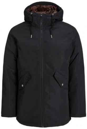 Loop Parka της Jack %26 Jones.Το ρούχο έχει: Κορδόνι σύσφιξης της κουκούλας Φερμουάρ σε όλο το μήκος του ρούχου Δύο τσέπες στο κάτω μέρος του ρούχου που ασφαλίζουν με τρούκ Μια εσωτερική τσέπη που κλείνει με velcro