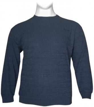 Βαμβακερή demi-saison μπλούζα με λαιμόκοψη και Jacquard σχέδιο,της Leo Collection.Το φινίρισμα του ρούχου αγκαλιάζει με πλεκτό ελαστικό ριπ τους καρπούς των χεριών και την μέση ενώ με πλεκτό ριπ έχει επενδυθεί και η λαιμόκοψη του.Ιδανικό για μια προσεγμένη casual εμφάνιση αλλά και για μια πιο ξεχωριστή και ιδιαίτερη βραδινή εμφάνιση,συνδυασμένο με κάποιο από τα αγαπημένα chinos παντελόνια και σακάκια σου.Κατασκευασμένο από σύμικτο ύφασμα(Βαμβάκι 63%,Πολυέστερ 18%,Ακρυλικό 15%,Ελαστάν 5%). Οι μακρυμάνικες μάλλινες μπλούζες είναι μια πρακτική επιλογή που θα σε διευκολύνει στον συνδυασμό με πολλούς τύπους παντελονιών,ενώ θα σε κρατήσει ζεστό τους χειμωνιάτικους μήνες του χρόνου.Ιδανικά συνδυασμένες με ένα πουκάμισο και ένα παντελόνι τζιν για μια ξεχωριστή και άνετη εμφάνιση κατά την διάρκεια της μέρας ,αλλά και ευκολοσυνδύαστες για την βραδινή σου έξοδο ταιριάζοντας τις με σπορ σακάκι,πουκάμισο και παντελόνι τύπου chinos ή πεντάτσεπο καπαρτινέ. Ανεξάρτητα από το πως θα επιλέξεις να τις συνδυάσεις,οι βαμβακερές μακρυμάνικες μπλούζες είναι η πλέον ιδανική και μοντέρνα επιλογή και ένα must για την γκαρνταρόμπα σου.