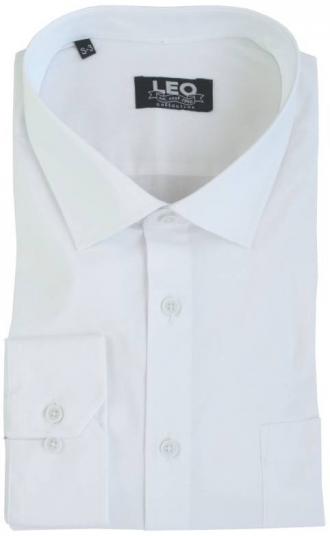 Μακρυμάνικο μονόχρωμο ελαστικό πουκάμισο σε κλασσική γραμμή και γαλλική ραφή.Εάν ψάχνεις ένα διαχρονικό ρούχο που να μην το επηρεάζουν οι εναλλαγές της μόδας ενώ ταυτόχρονα μπορεί να σου δώσει μεγάλο εύρος επιλογών όσο αφορά τους συνδυασμούς που μπορείς να συνθέσεις με αυτό, τότε μόλις βρήκες το προϊόν που σου ταιριάζει απόλυτα.Η προσθήκη του σκληρού κλασσικού κολάρου στον γιακά με την χρήση μπανέλας σου επιτρέπει να φορέσεις το συγκεκριμένο πουκάμισο με γραβάτα αλλά και χωρίς αυτή, σηκώνοντας τον γιακά σε όποια θέση επιθυμείς, για μια πιο casual εμφάνιση.Τέλος η λιτή γραμμή του ρούχου,η επιλογή των υλικών, αλλά και η προσεγμένη ραφή μας που εγγυάται η πείρα της εξειδίκευσής των 55 και πλέον ετών στην κατασκευή πουκαμίσων,υπόσχεται να αναδείξει όποιο σύνολο επιλέξεις να το συνδυάσεις ,κερδίζοντας τις εντυπώσεις.