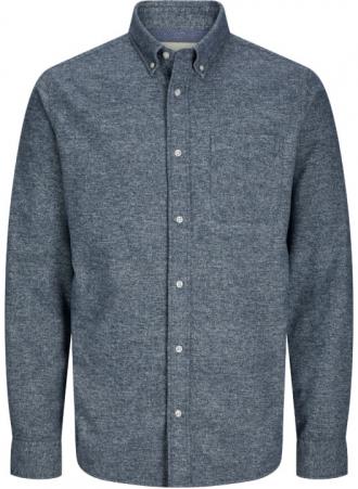 Αναβαθμίστε το casual στυλ σας με το ανδρικό μονόχρωμο πουκάμισο Blunorris από την Jack %26 Jones. Κατασκευασμένο από απαλό και ζεστό φανελένιο ύφασμα, αυτό το πουκάμισο συνδυάζει άνεση και μόδα για κάθε περίσταση. Ιδανικό για φθινοπωρινές και χειμερινές εμφανίσεις, μπορεί να φορεθεί μόνο του ή ως πανωφόρι πάνω από ένα μπλουζάκι.Χαρακτηριστικά: Ύφασμα: 100% βαμβάκι, φανελένιο ύφασμα για ζεστασιά και άνεση Εφαρμογή: Κανονική γραμμή, ιδανική για layering Λεπτομέρειες: Κουμπιά μπροστά, δύο τσέπες στο στήθος και κουμπιά στις μανσέτες Σχέδιο: Κλασικό μοτίβο για διαχρονικό στυλ