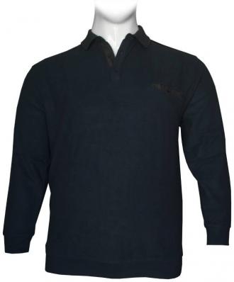 Μπλούζα wool feel τύπου polo μακρυμάνικη με τσέπη στο στήθος και αντιανεμικό φιλέτο στους ώμους.Η μπλούζα είναι κατασκευασμένη από εξαιρετικής ποιότητας τρίκλωστο βαμβάκι που προσφέρει άνεση κινήσεων όλες τις ώρες της ημέρας.Η ειδική πλέξη του νήματος του υφάσματος που αφήνει μια ζεστή και απαλή αίσθηση στην επαφή με το δέρμα ενώ η χρήση ανεξίτηλων νηματοβαφών εγγυάται την αντοχή στον αποχρωματισμό. Οι μακρυμάνικες βαμβακερές μπλούζες είναι μια πρακτική επιλογή που θα σε διευκολύνει στον συνδυασμό με πολλούς τύπους παντελονιών ενώ θα σε κρατήσει ζεστό τους χειμωνιάτικους μήνες του χρόνου.Μπορούν να φορεθούν το ίδιο εύκολα μόνες τους όσο και να