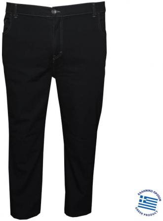 Ελαστικό τζιν παντελόνι μεσαίου καβάλου