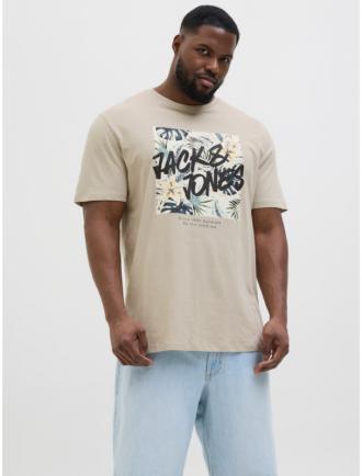 Μακό t-shirt με μεταξοτυπία,