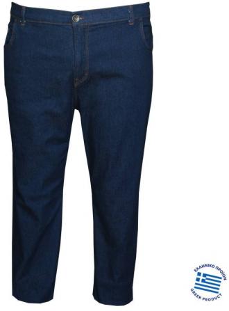 Ελαστικό τζιν παντελόνι μεσαίου καβάλου