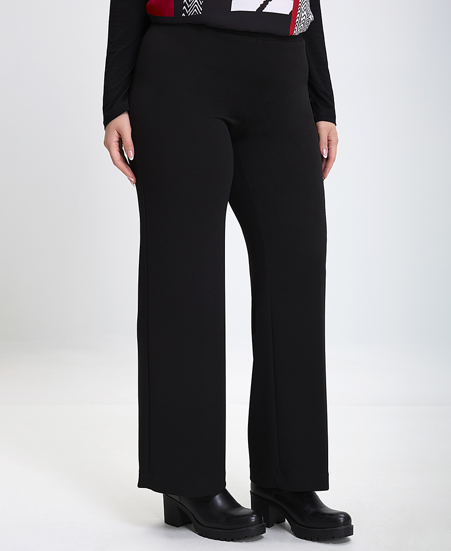Γυναικείο Παντελόνι Wide Leg σε Μαύρο