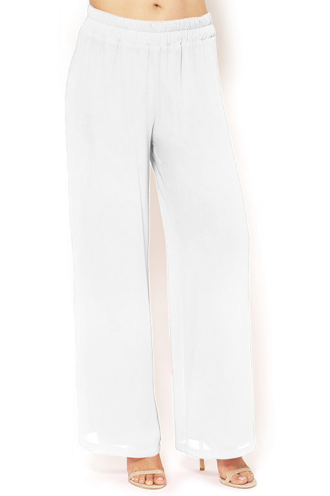 Παντελόνα μουσελίνα με λάστιχο Σύνθεση: POLYESTER 100%