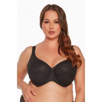  Κλασσικό στυλ Κάθετες τομές για καλύτερη στήριξη του στήθους Μαζεύει σφιχτά το στήθος και του δίνει στρογγυλό σχήμα             Σύνθεση: 62% πολυαμίδιο, 23% βαμβάκι, 9% ελαστάνη, 6% πολυουρεθάνη  